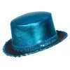Hoge Hoed Paillet Blauw