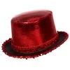 Hoge Hoed Paillet Rood
