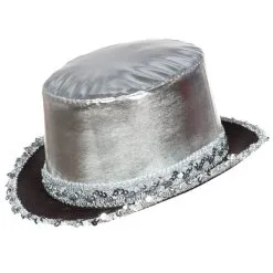 Hoge Hoed Paillet Zilver