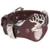 Leren Armband Hertenkop