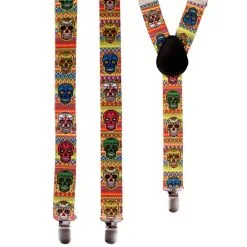 Bretels Sugar Skull