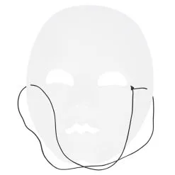 Masker Mime Zilver -Griezel Kostuums Winkel bol 00183 4