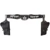 Dubbele Cowboy Holster Zwart