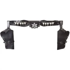 Dubbele Cowboy Holster Zwart