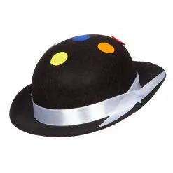 Bolhoed Stippen Mini Zwart