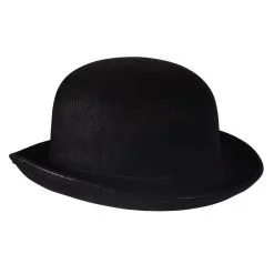 Engelse Bolhoed Zwart