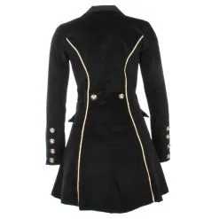 Oeteldonk Damesjas Fluweel Zwart -Griezel Kostuums Winkel jas velours dames zwart 5 gr