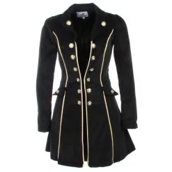 Oeteldonk Damesjas Fluweel Zwart