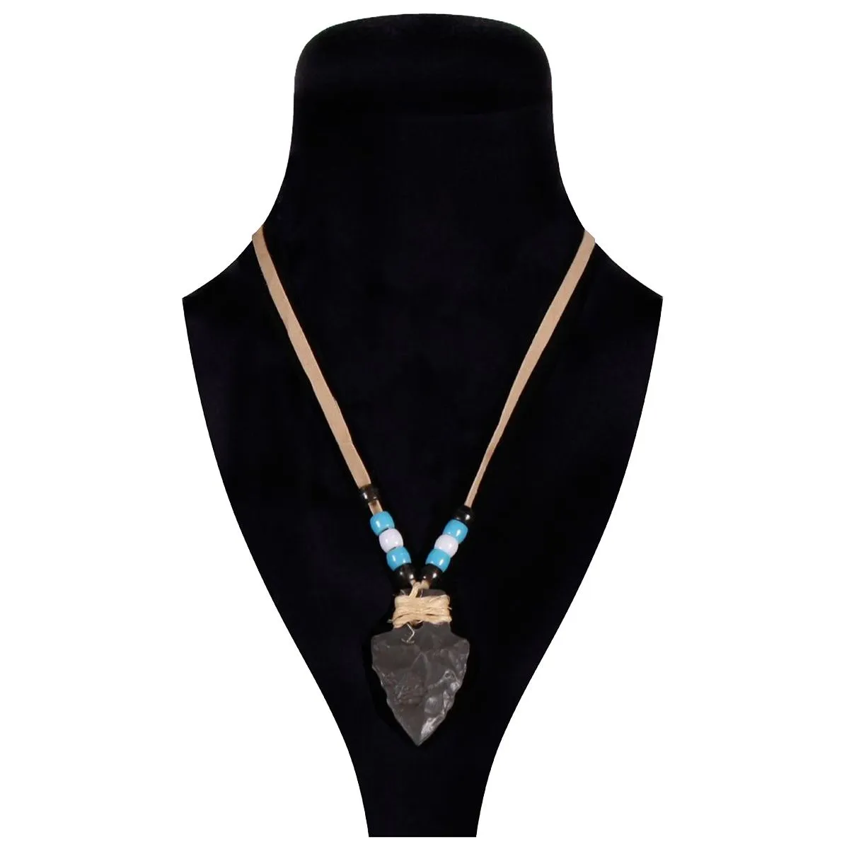 Indianen Ketting Met Pijlpunt 1 Indianen Ketting Met Pijlpunt