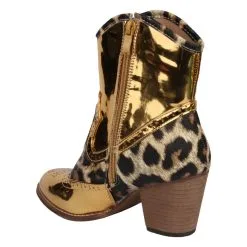 Laarsjes Gold Panter -Griezel Kostuums Winkel laarzen panter goud gr5