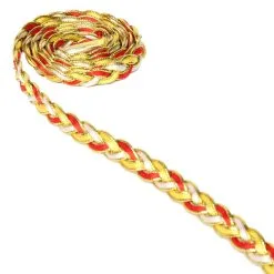 Oeteldonk Band Gevlochten Goud