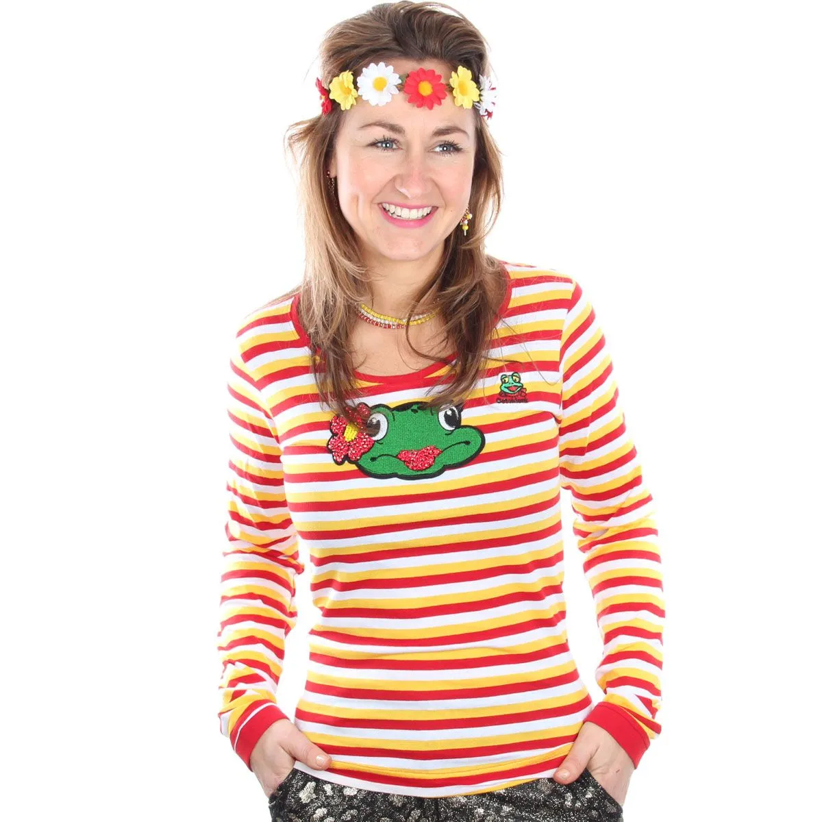 Oeteldonk Shirt Dames Gepimpt - Meske 2 Oeteldonk Shirt Dames Gepimpt - Meske - Afbeelding 2