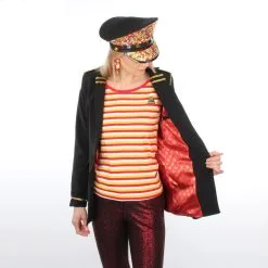 Oeteldonk Damesjas Lang -Griezel Kostuums Winkel oeteldonk damesjas lang 4 gr