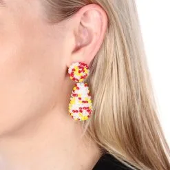 Luxe Oeteldonk Oorbellen Drop 8 Luxe Oeteldonk Oorbellen Drop -Griezel Kostuums Winkel oeteldonk oorbel druppel 4 gr