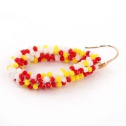 Luxe Oeteldonk Oorbellen Ovaal -Griezel Kostuums Winkel oeteldonk oorbel ovaal 3 gr