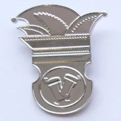 Prinsen Medaille Pin Zilver