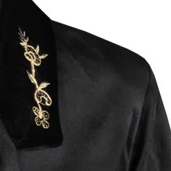 Oeteldonk Damesjas Zwart Fluweel -Griezel Kostuums Winkel pwh fluweel 2 gr