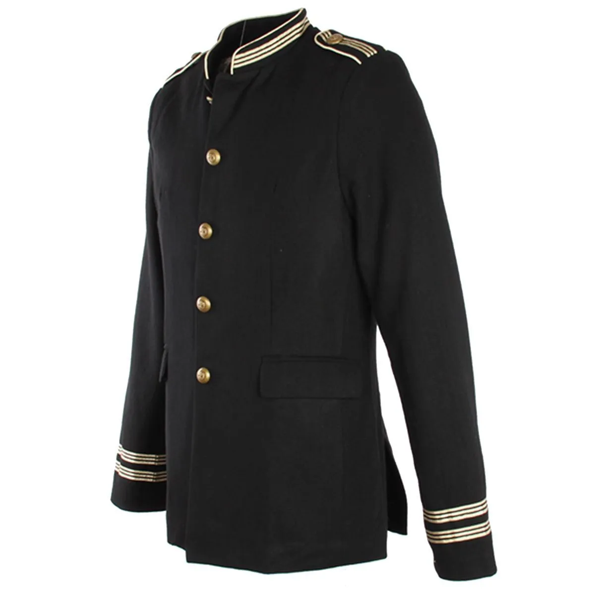 Oeteldonk Herenjas Wol/Polyester Zwart 3 Oeteldonk Herenjas Wol/Polyester Zwart - Afbeelding 3