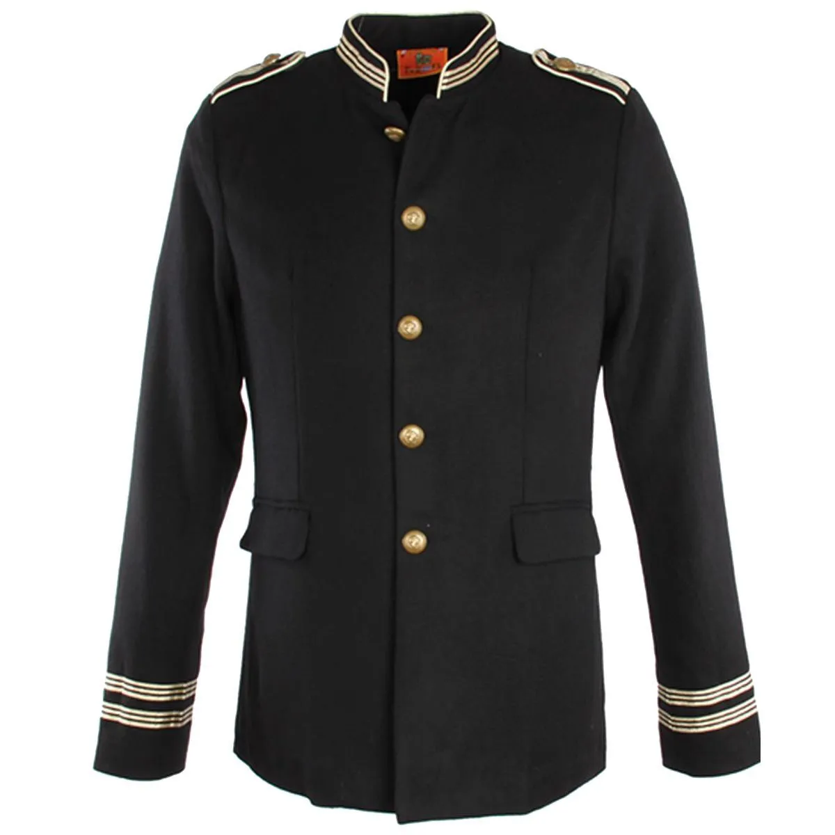 Oeteldonk Herenjas Wol/Polyester Zwart 1 Oeteldonk Herenjas Wol/Polyester Zwart