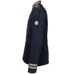 Oeteldonk Uniform Herenjas Ribfluweel Donkerblauw -Griezel Kostuums Winkel pwh rib blauw man 3 gr