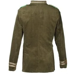 Oeteldonk Uniform Herenjas Ribfluweel Olijfgroen 9 Oeteldonk Uniform Herenjas Ribfluweel Olijfgroen -Griezel Kostuums Winkel pwh rib groen man 5 gr