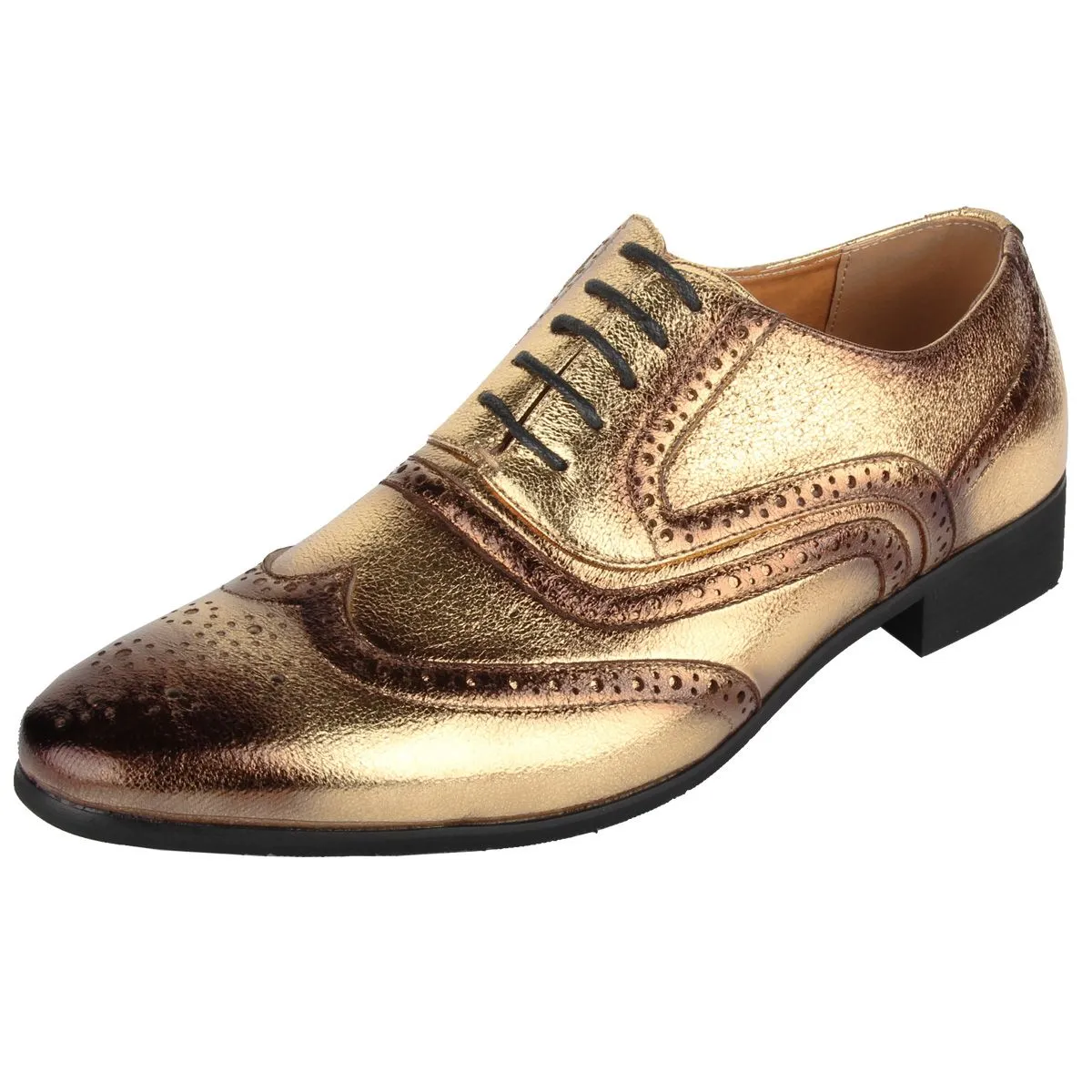 Herenschoen Brushed Goud 2 Herenschoen Brushed Goud - Afbeelding 2