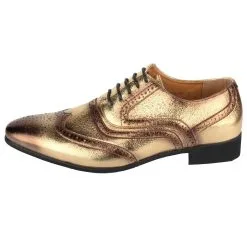 Herenschoen Brushed Goud 7 Herenschoen Brushed Goud -Griezel Kostuums Winkel pwh schoenbrush goud 3gr