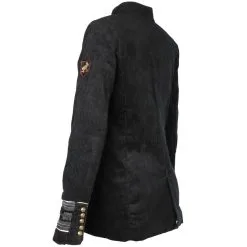 Oeteldonk Uniform Damesjas Ribfluweel Zwart -Griezel Kostuums Winkel pwh uni jas vrouw 4 gr