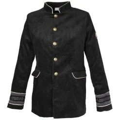 Oeteldonk Uniform Damesjas Ribfluweel Zwart