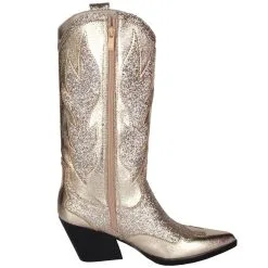 Luxe Cowboy Laarzen Goud Glitter -Griezel Kostuums Winkel pwhlaars goud 2gr