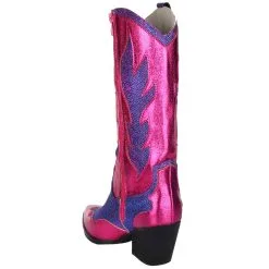 Luxe Cowboy Laarzen Roze/Paars Glitter -Griezel Kostuums Winkel pwhlaars paars 4gr