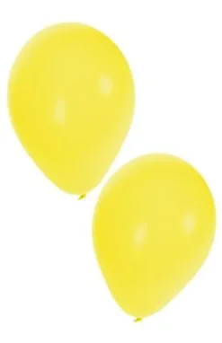 Ballonnen Geel (50 Stuks)