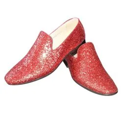 Disco Glitterschoenen Heren Rood