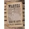Poster 'Wanted - Dead Or Alive'